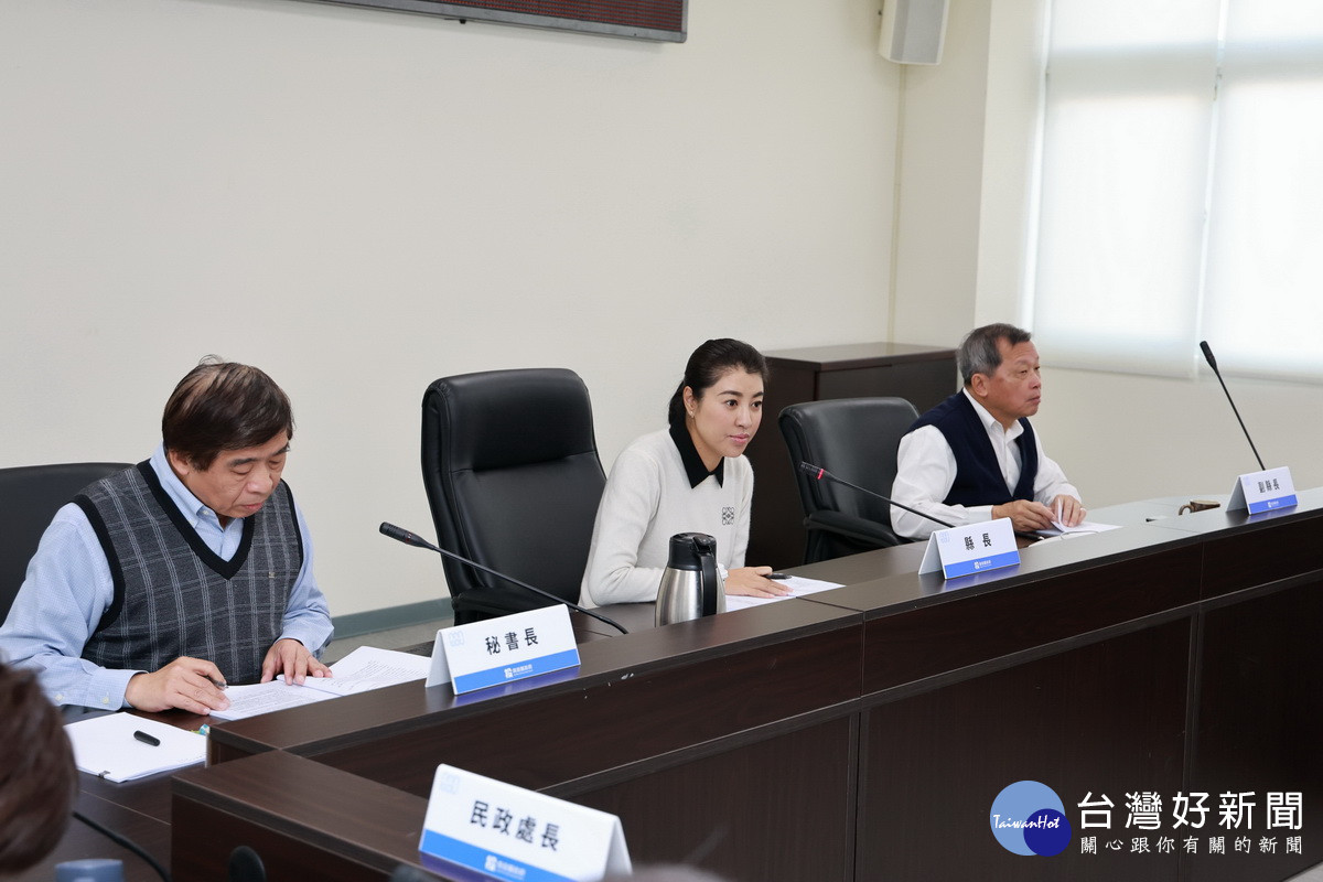 縣府媒合遊民住進旅館受到安置。（縣府提供）