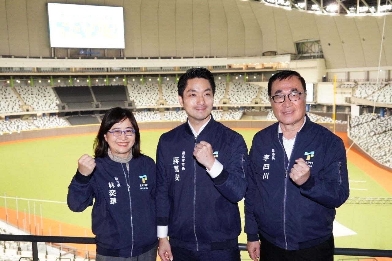 台北市長蔣萬安就職周年記者會。(北市府提供)