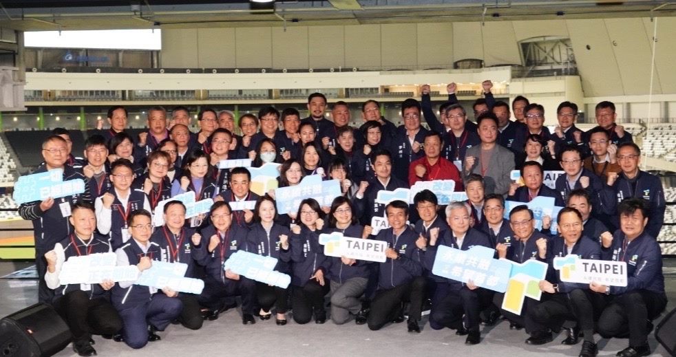 台北市長蔣萬安就職周年記者會。(北市府提供)