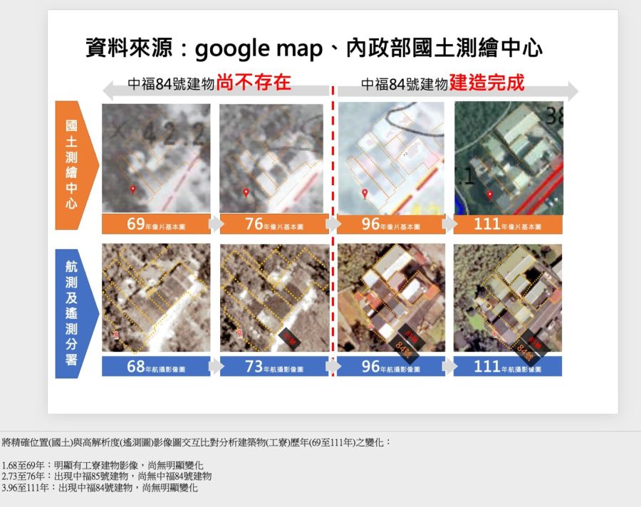 【觀察】新北市府秀賴清德老家航照圖 學者：與地籍圖存在誤差 217