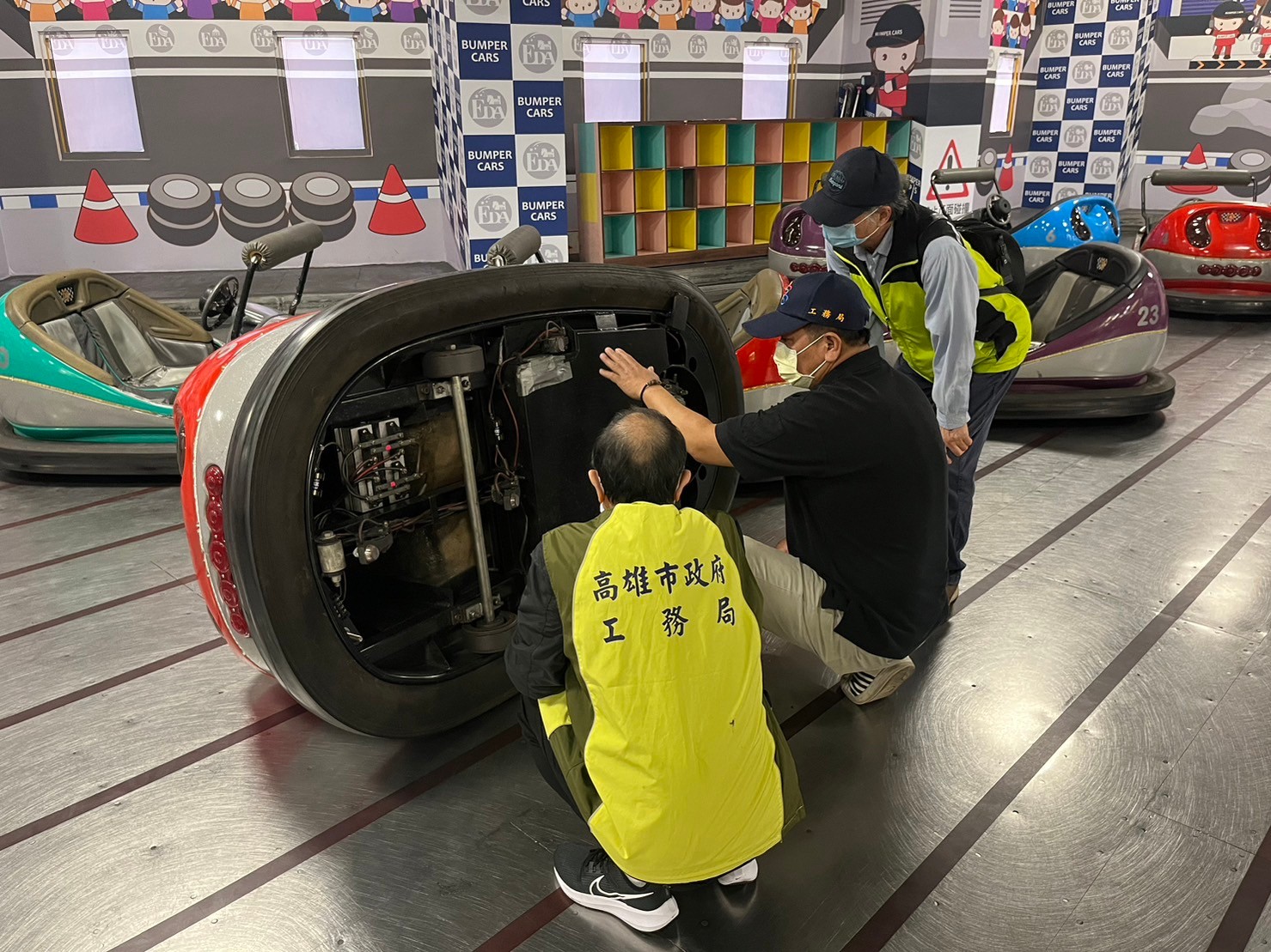 工務局加強檢查機械遊樂設施安全 跨年來高雄FUN開玩