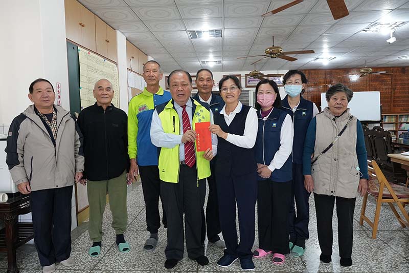濟公廟慈善關懷冬令救濟會。圖/ 澎湖縣政府