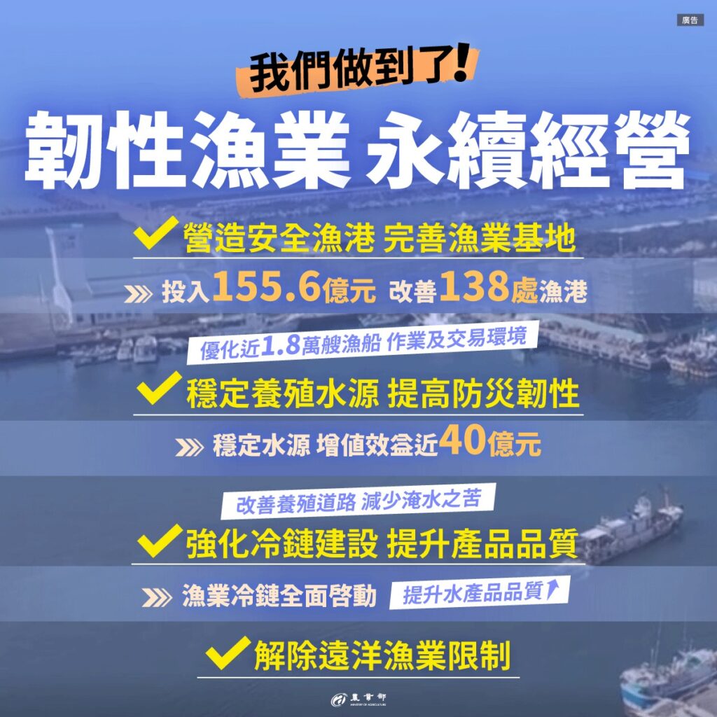 「韌性漁業　永續經營」