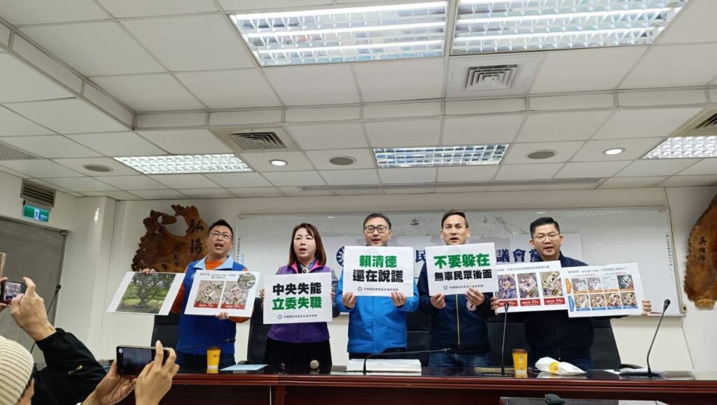 王威元說，今天把所有的真相公開，要求賴清德別再持續說謊下去。