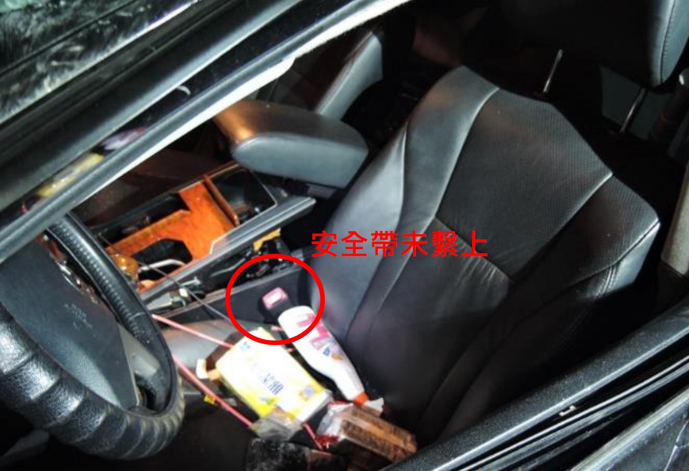 勿貪圖一時方便或心存僥倖 上車繫好安全帶 行車全程保平安