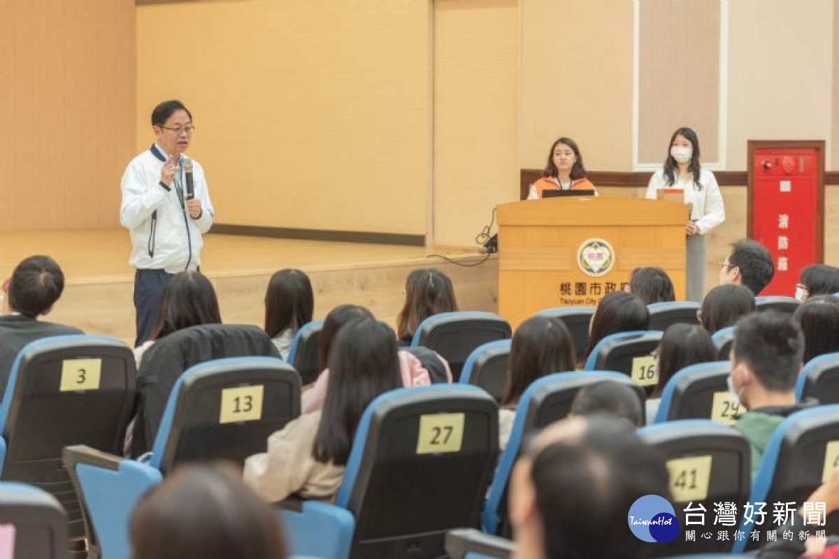 張市長提到，市府打造開放溝通、樂於傾聽的工作環境。
