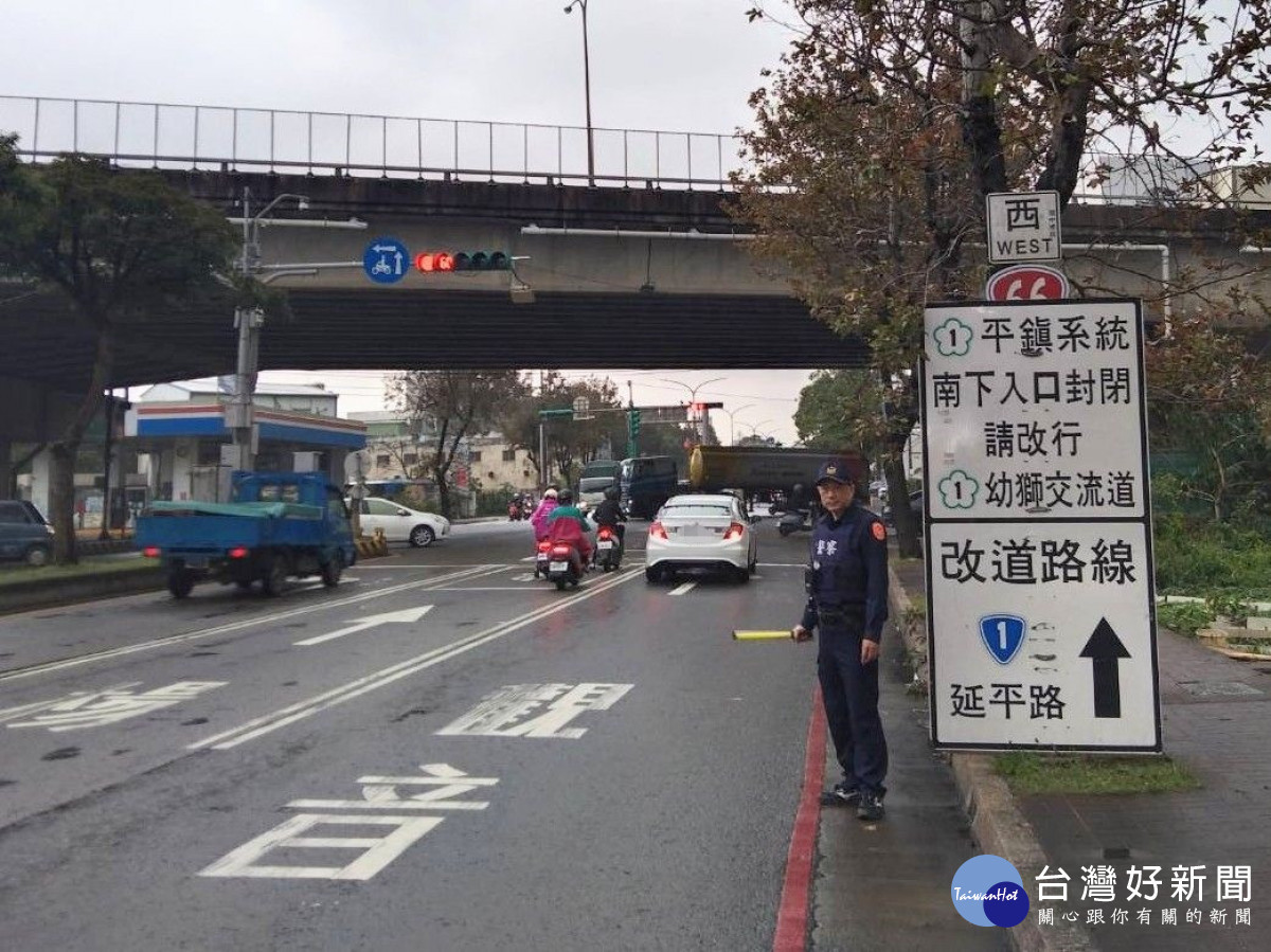 元旦連續假期國道匝道管制，請用路人多加注意！