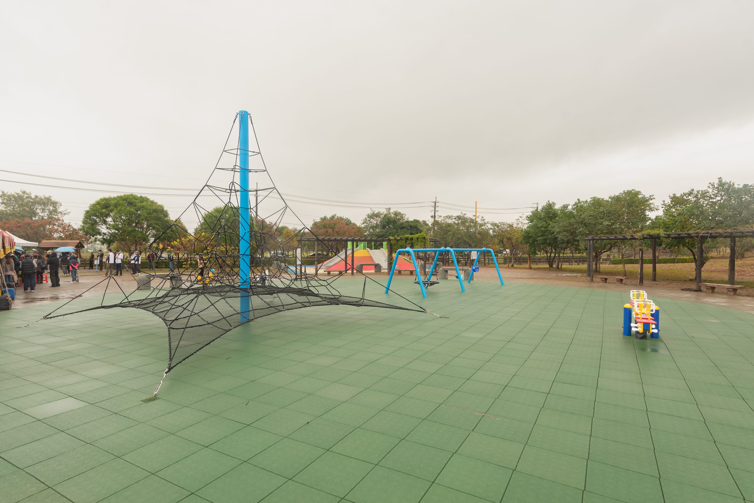 新建南北2棟，楊梅和平森林公園市民活動中心啟用