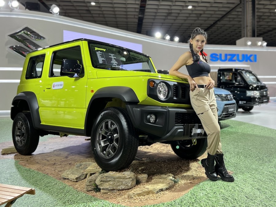 【有影】台北車展TAIWAN SUZUKI打造互動體驗 明年將引進電動車款 192 cnews124231228a02