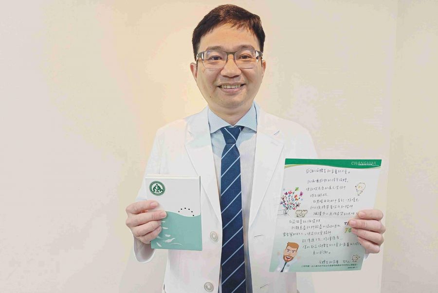 傳遞心聲讓愛延續 彰基錄製「有聲心跳卡」贈器捐家屬