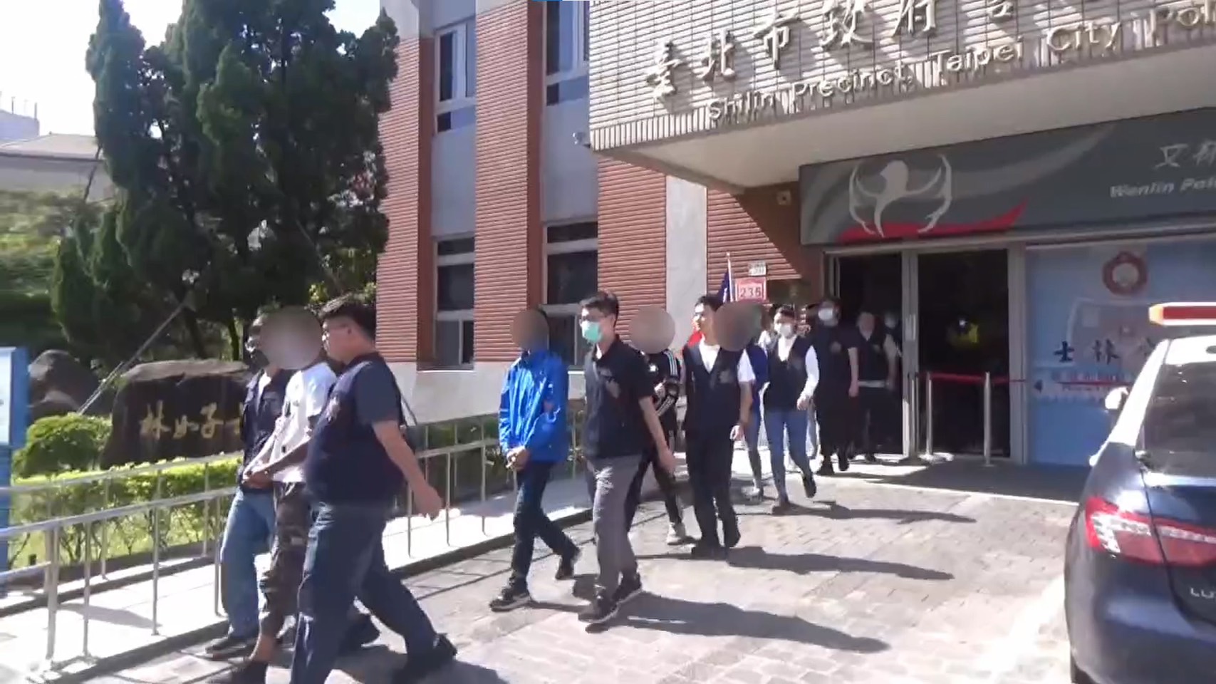 解送人犯照片。（記者薛秀蓮翻攝)