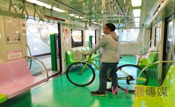 自行車與低音提琴可上捷運了！中捷明年1/1起實施
