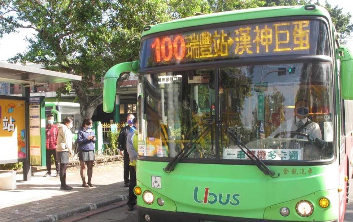 100路百貨公車再升級 讓您安心搭開心逛