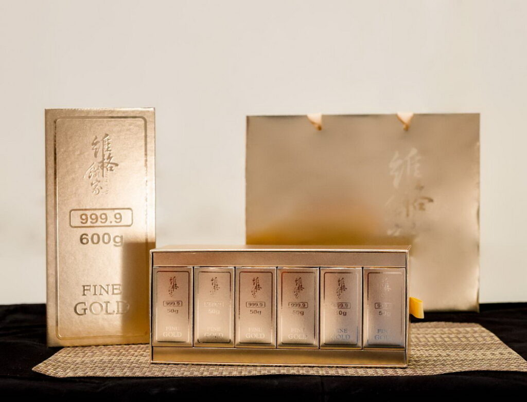 「龍年旺來」,999的純金禮盒