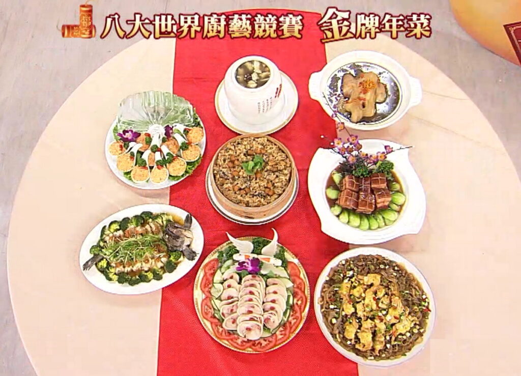 焦志方推薦的「農漁樂海陸珍品鮑參肚貝賀龍年宴」8道年菜,東森價$3,990。(圖/東森購物提供)