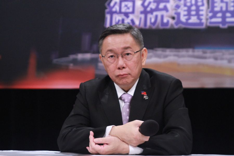 辯論會/被賴問農地突哽咽 柯文哲:父親的愛15年後變政治攻擊目標 218 柯文哲辯論會後受訪。(方炳超攝)