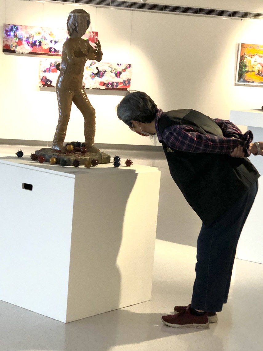 漾新聞|高雄市現代畫學會50藝術家展出《堅韌之島》