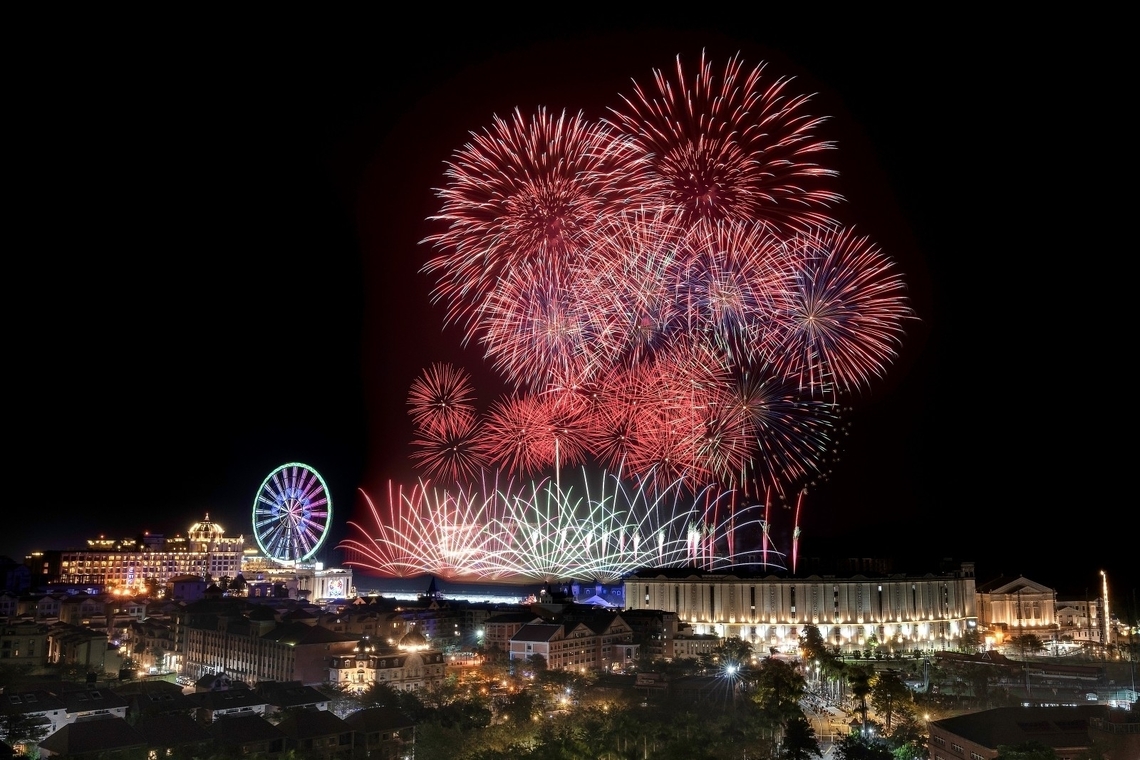 漾新聞|2024義大世界999秒跨年煙火秀今晚登場 義守大學6最佳觀景台中午後開放進場