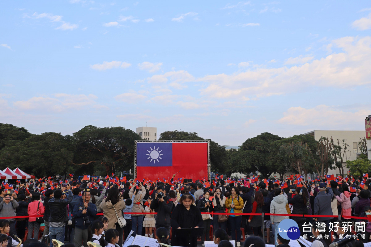 2024雲林元旦升旗典禮在虎尾盛大登場／翻攝照片