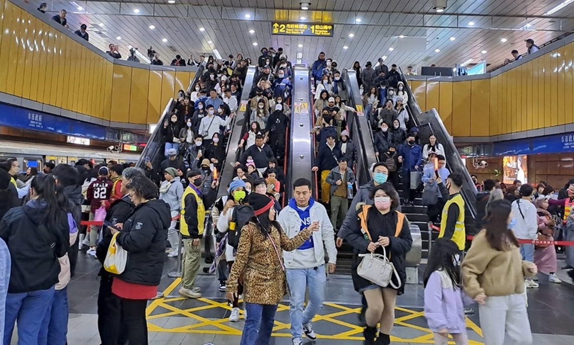 238.3萬分的感謝 臺北捷運順利完成跨年疏運任務