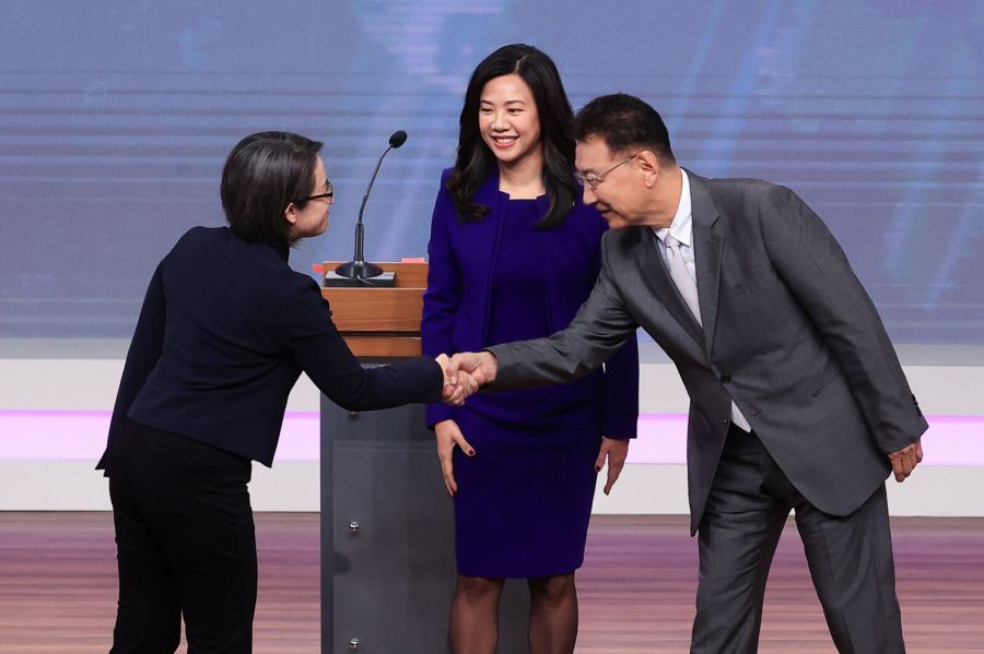 辯論會／趙少康辭中廣董事長稱「副總統沒事可幹」 將捐薪水、官邸當青年住宅 221