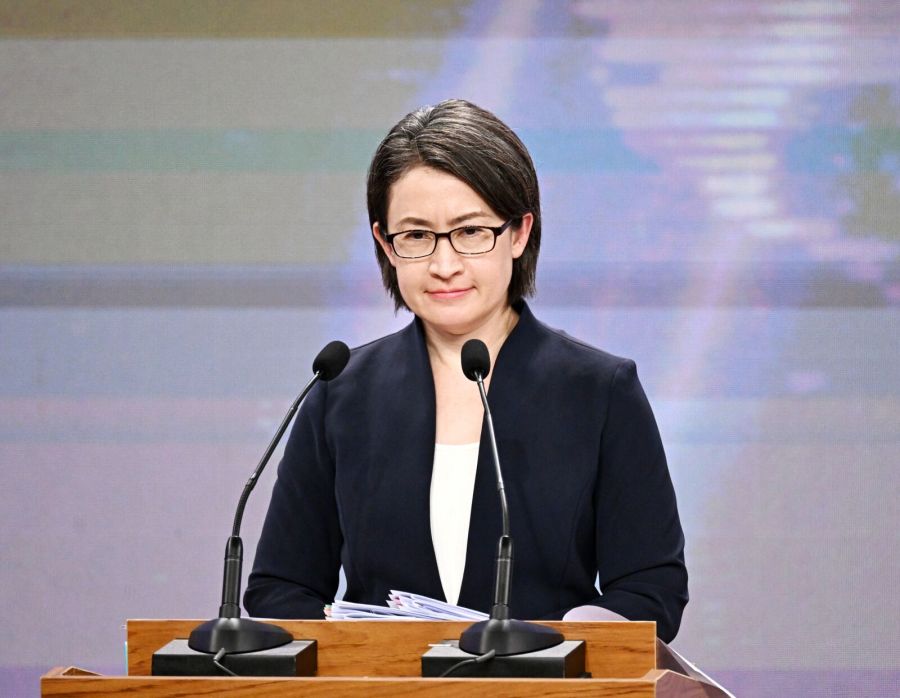 辯論會／評兩岸政策 蕭美琴：維持現狀是台灣民意八成以上的共識 231
