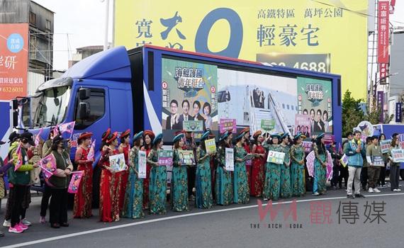 (有影片)/海鯤號今抵雲林掀起護國風 新住民力挺拒絕第二個香港