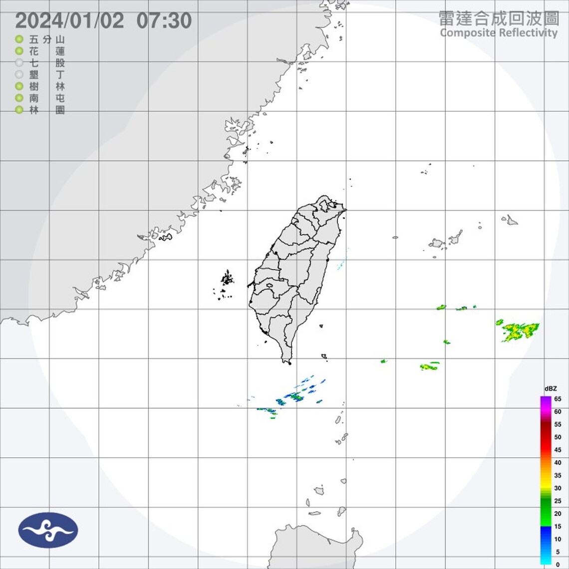 週二多雲到晴 中南部、離島空品差!