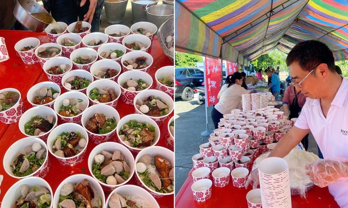 寒冬送暖 烏魚米粉湯暖心