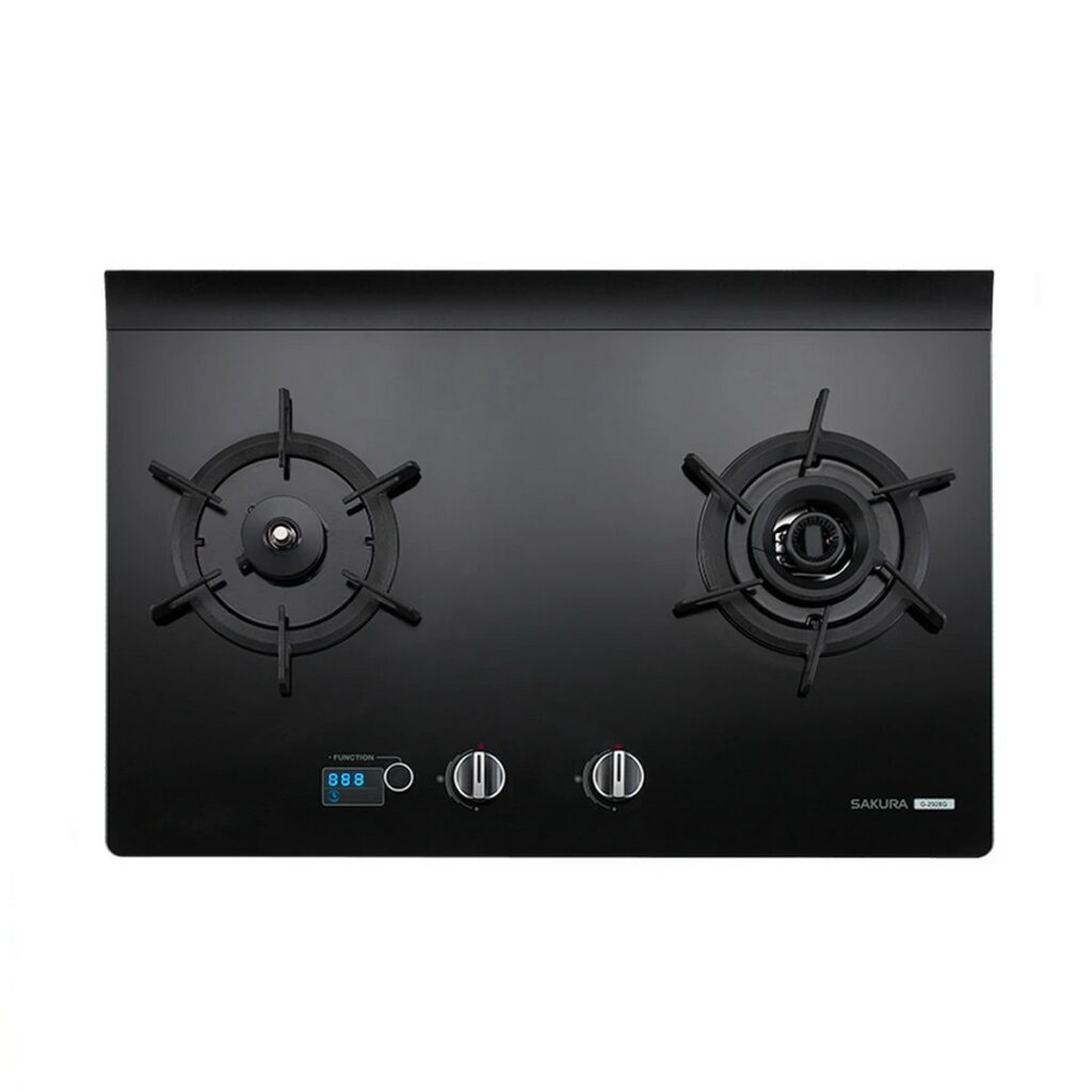 【SAKURA 櫻花】智能雙炫火二口玻璃檯面爐