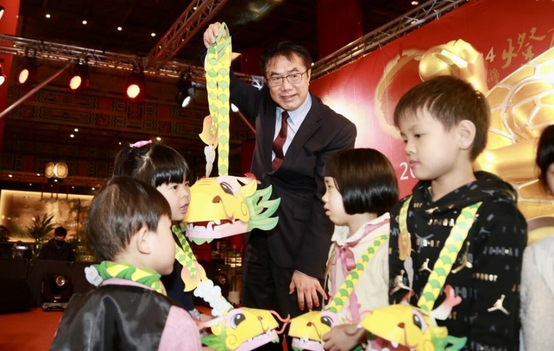 台灣燈會主燈小提燈造型亮相