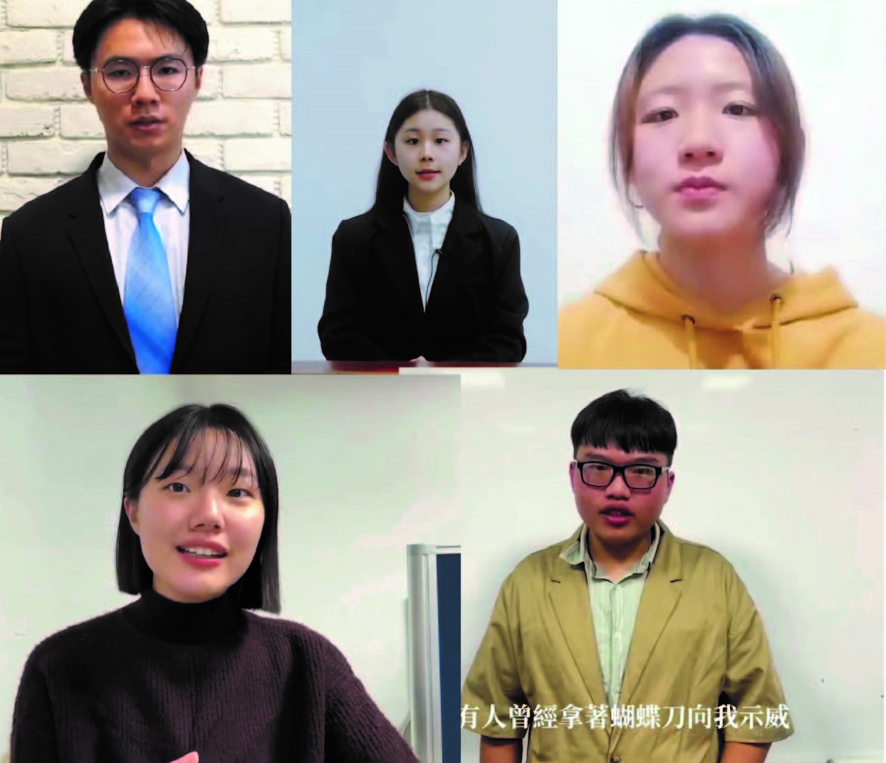 模擬總統候選人短講本周六決賽 大學生暢談政見三黨候選人必看