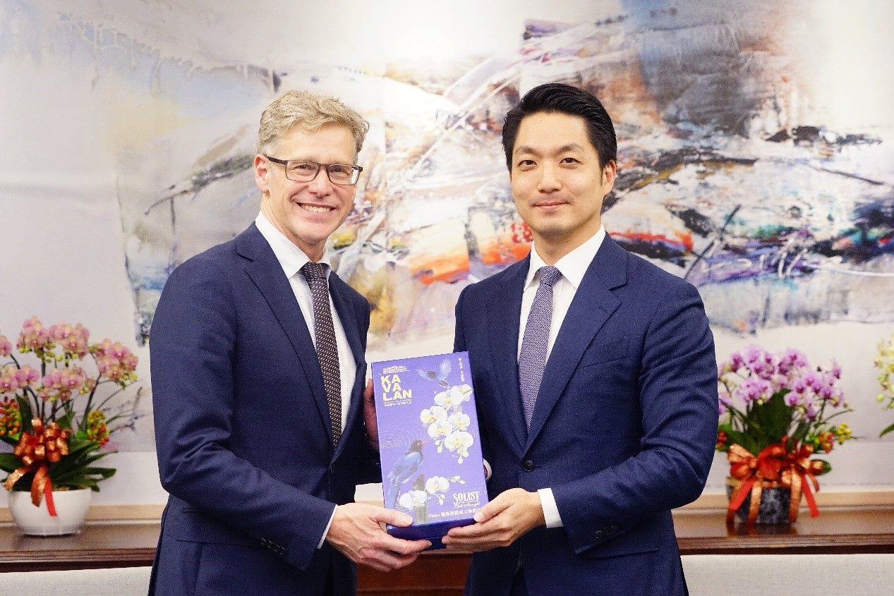 澳洲駐臺代表馮國斌訪問北市府 蔣萬安:加強雙方合作交流
