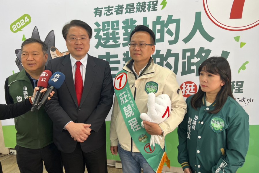 輔選莊競程也帶兩串蕉? 林右昌:中央挹注台中不遺餘力 192 輔選莊競程也帶兩串蕉? 林右昌:中央挹注台中不遺餘力 191