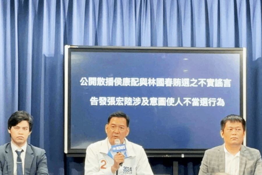 張宏陸稱「他」跟侯友宜買票 林國春告不實謠言意圖使人不當選 193 照片來源:林國春