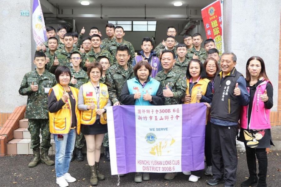 因應冬季血庫存量不足  新竹市社團攜手駐軍捐血救人
