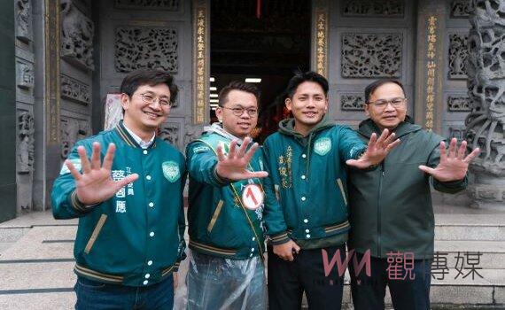 桃園98個路口拜票   綠營立委選將彭俊豪、劉仁照等籲請支持
