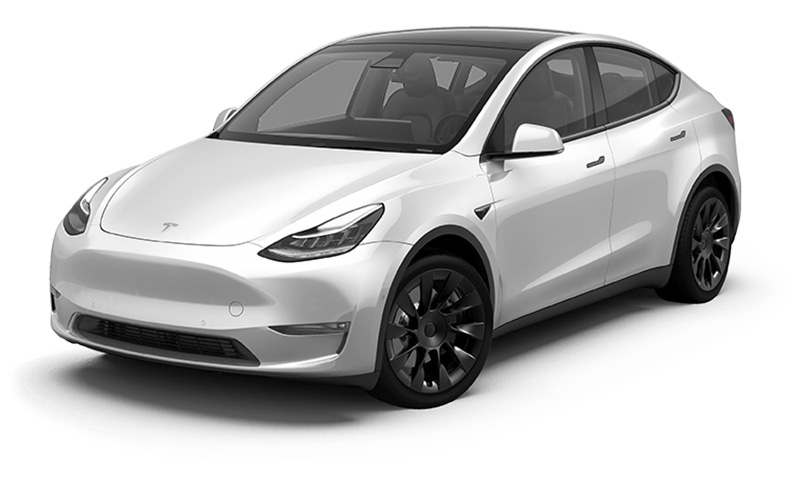 特斯拉的「Model Y」，圖／特斯拉官網