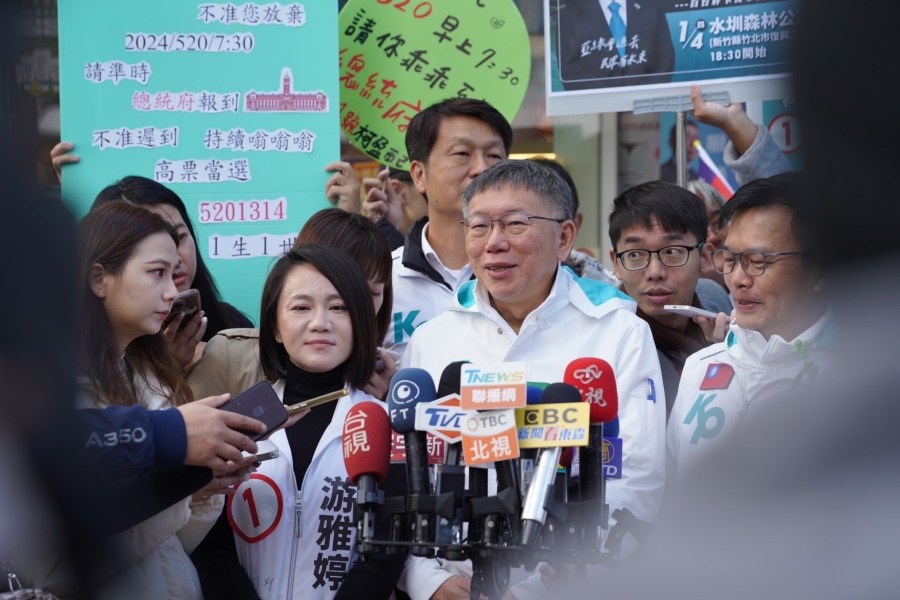 藍喊當選請柯郭推薦閣揆 柯文哲：計算權謀為棄保做鋪陳 191