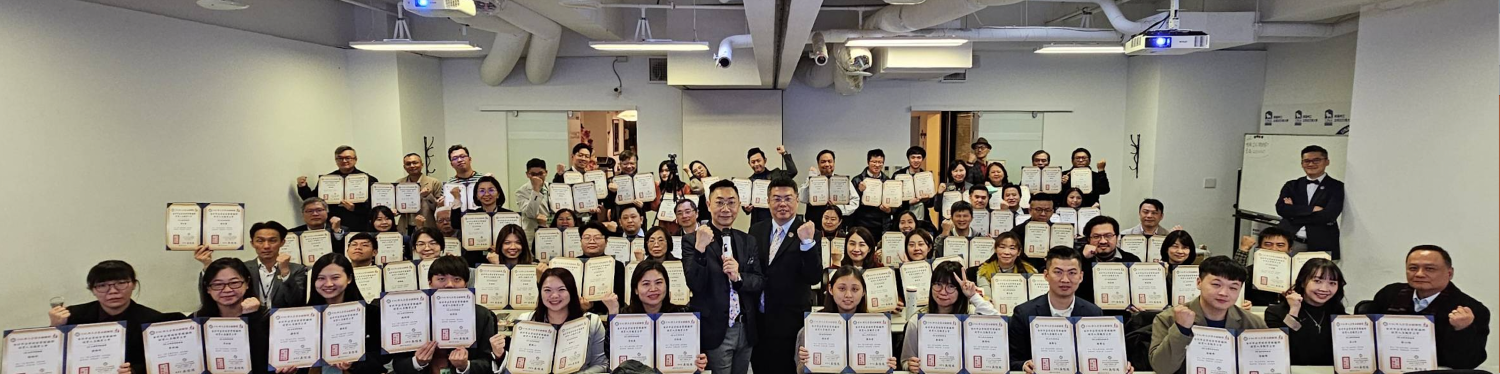 ▲ ESG華人企業永續聯盟主席吳佰鴻與詹家和博士新的一年將繼續培育更多永續人才