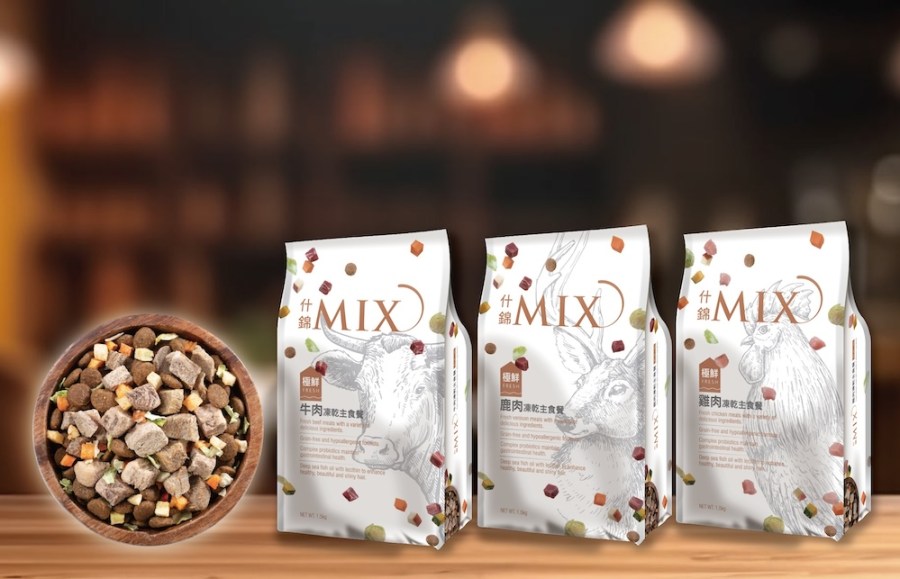 什錦MIX無穀凍乾主食犬餐 從裡到外的健康亮麗就靠這包搞定 220 cnews124240104a01