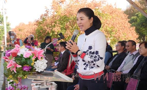 南投縣草商職校運動會縣長許淑華親臨致詞  鼓勵學子申請出國獎助金