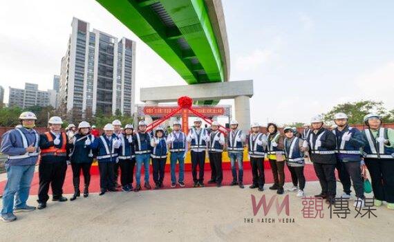 桃市八德六號道路建德至介壽段動土 採浮動道床系統降低噪音