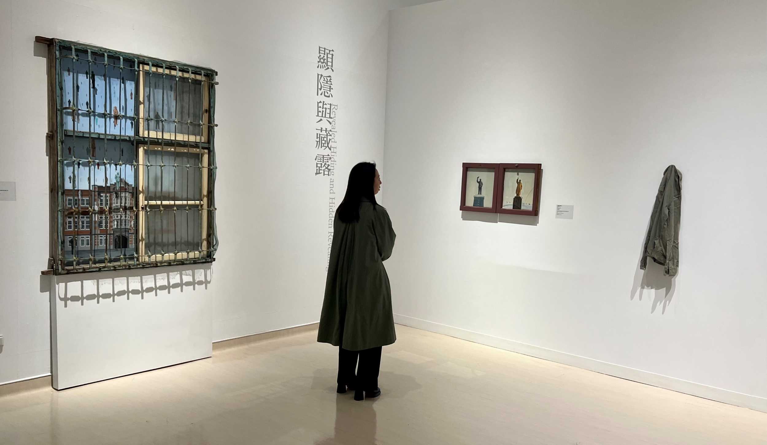 ▲高美館推出全新展覽「透景線：實境的疊隱與擴張」。（記者程啟峰攝）