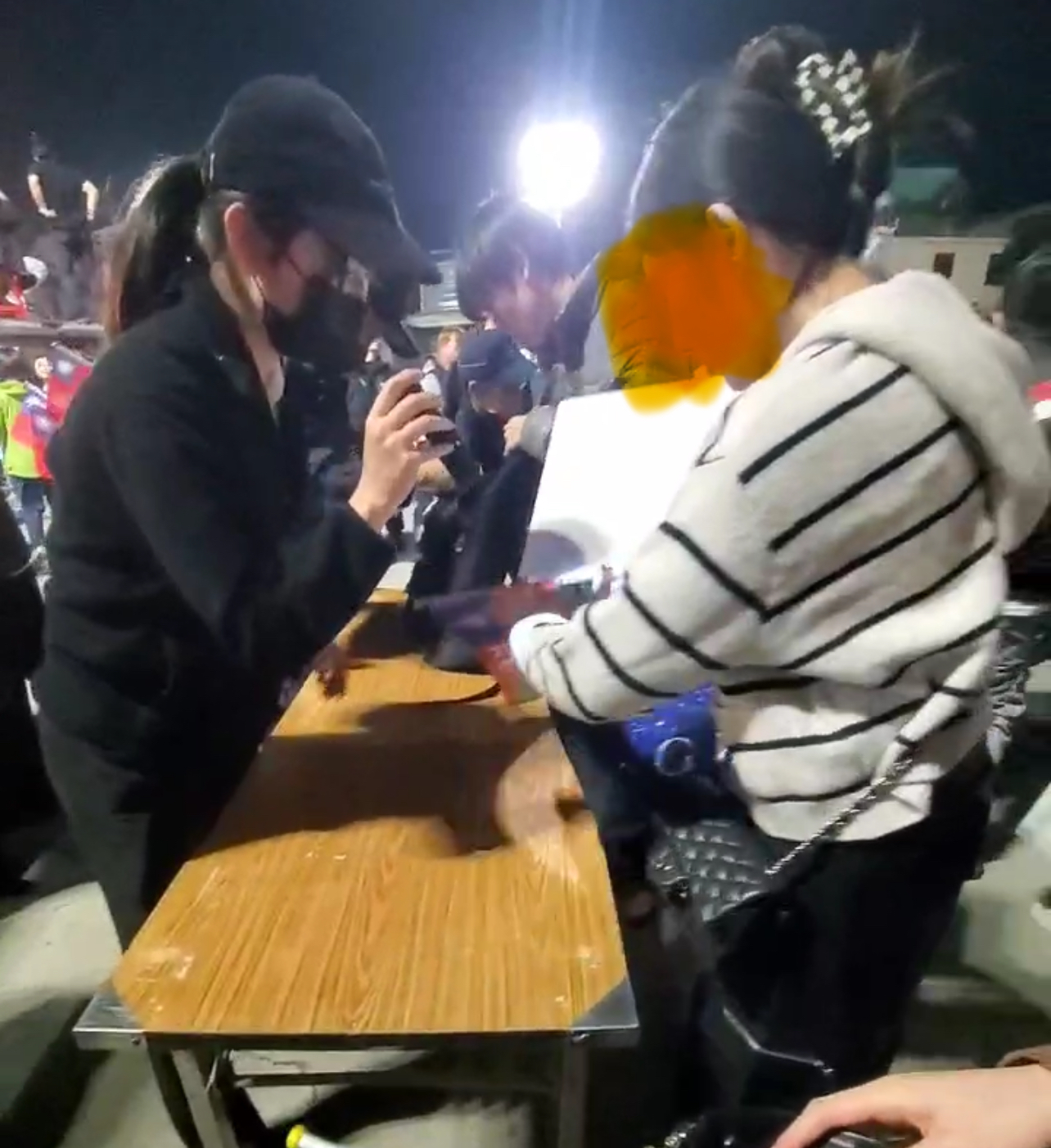國安局現場安檢現場示意圖。（圖/記者謝榮浤翻攝）