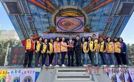 寓教於樂!中市消防局第四救災救護大隊攜手300C-2區桂蘭獅子會宣導防火知識