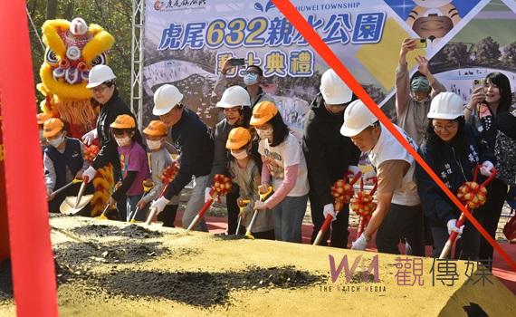 （有影片）／虎尾叢林之王的水上遊樂場動土　張麗善：打造雲林最大親水公園