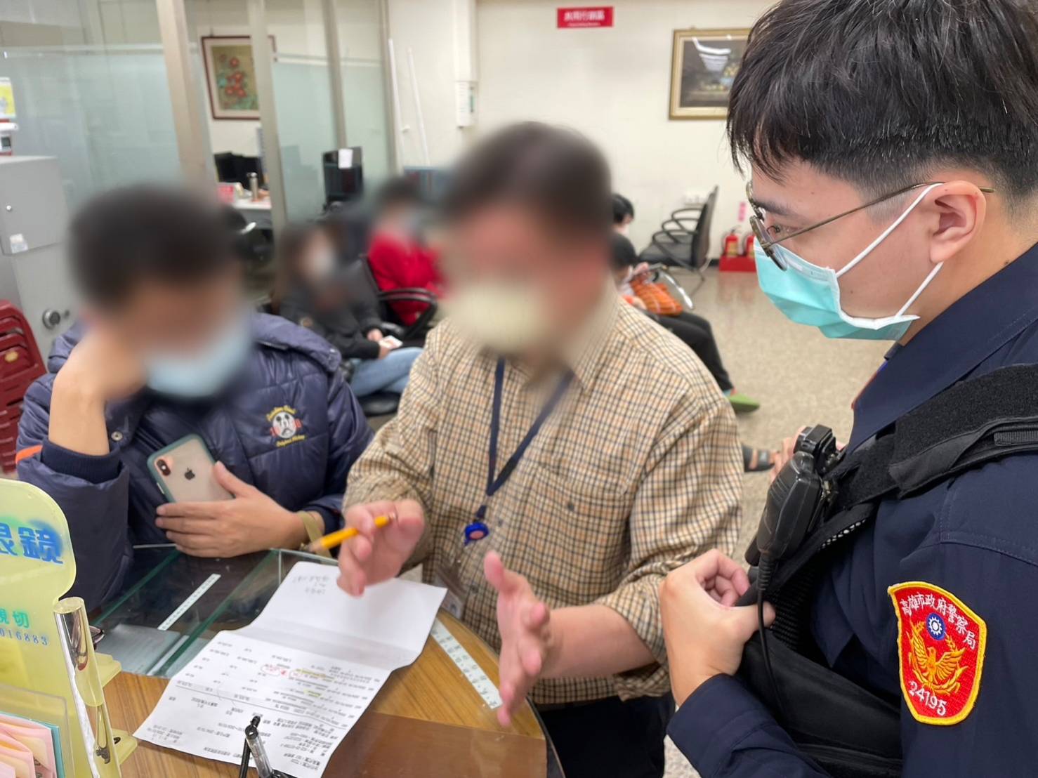 投資早餐店險匯近二百萬 湖警聯手行員成功阻詐
