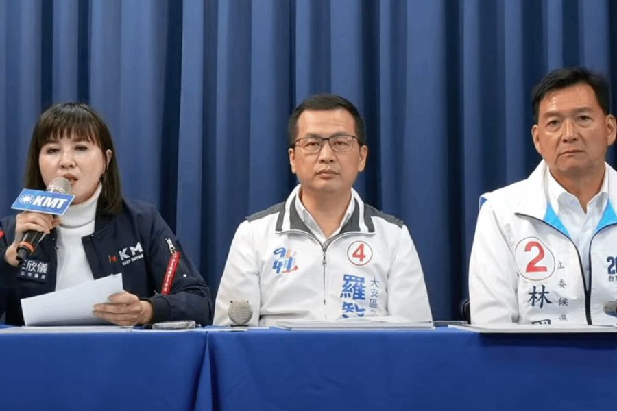 王欣儀羅智強推反廢死公約 桃議員喊讓廢死蟑螂消失 230 照片來源:野電視94強影片截圖