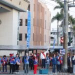 海外助選團力挺江啟臣 72位僑胞陪同路口拜票